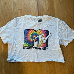 MTV cropped tee